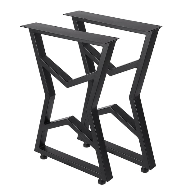 Patas Metálicas Resistentes para Mesa, Pies Industriales para Comedor, Banco o Mesa de Café, Juego de 2