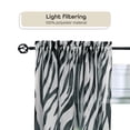 thumbnail image 3 of Achim Home Furnishings Kenya Panel - 50x84 - Black, 3 of 6