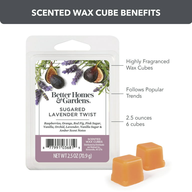 Lavender Vanilla Wax Melts | Aromatherapy for The Home with Highly Scented  All-Natural Soy Wax (3 Packs)
