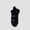 Black, variant on Abomasnow Ankle Compression Socks for Women Men Arch Support Low Cut Cushioned Anti-Blister Athletic Running Socks