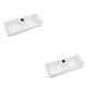 thumbnail image 3 of Estante de Baño Cateissary TureClos Estante de Almacenamiento de Ducha de Plástico Perforación Libre Ajustable Negro, 3 of 6
