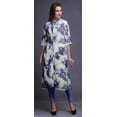 thumbnail image 4 of Bimba Women Straight Long Kurta Regular Fit Tunic Casual Kurti X-Large, 4 of 6
