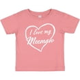 thumbnail image 3 of Inktastic I Love My Meemaw in White Chalk Heart Boys or Girls Baby T-Shirt, 3 of 5