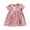 A-1230Pink, variant on MEZZALL Girls Summer Casual Dress Solid Color Elastic Waist Solid Color Comfortable Play Outfits Toddler Kids 2-11 Lightweight Breathable Dailywear Cute / 3-4 Years