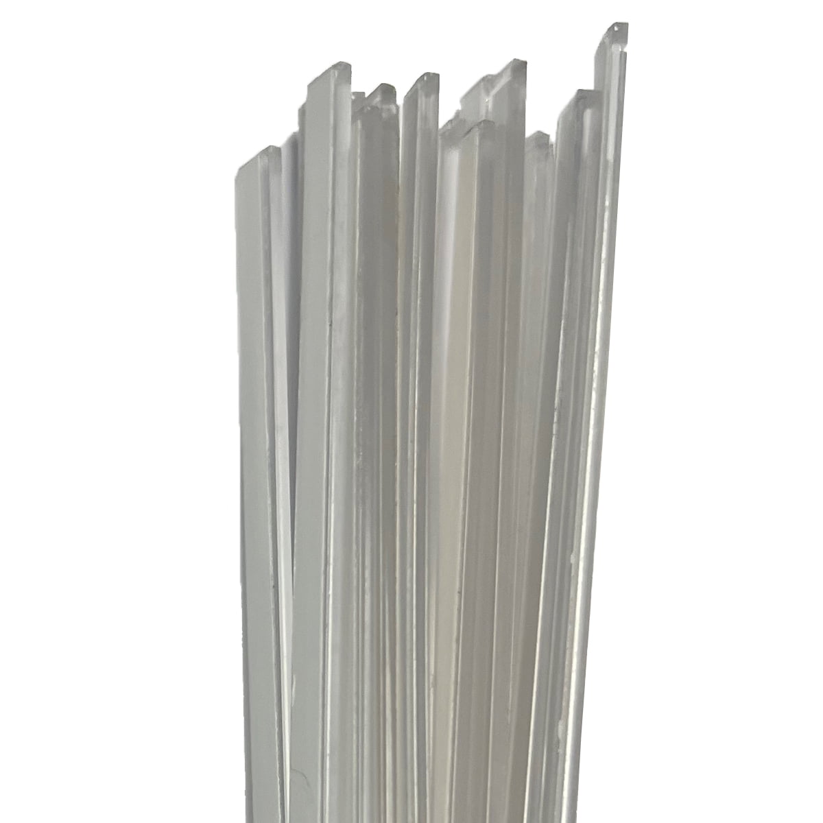 Framer Supply Archival Glass & Art Spacer ? Clear 1/16", 100 Ft Solid Bundle (20 x 5' Sticks), pH Neutral Peel-and-Stick Frame Spacer for Archival Framing & Artwork Protection