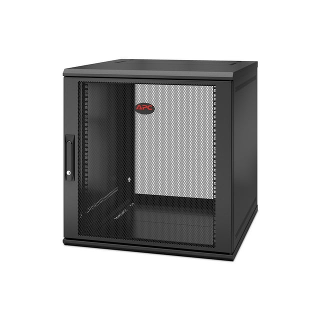 APC NetShelter WX AR112SH6 - Cabinet - wall mountable - black - 12U - 19"