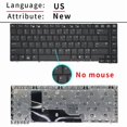 thumbnail image 1 of New Original US Russian Laptop Keyboard FOR HP Compaq Elitebook 8440 8440W 8440P US New No Mouse, 1 of 5