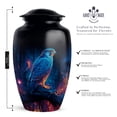 thumbnail image 2 of Falcon Small Urn For Human Ashes Keepsake, Cremation Urns For Human Ash, Urns For Human Ashes Adult Female, Burial Funeral Decorative Urn (Size 10 Inch 1 Pcs & 3 Inch 2 Pcs), 2 of 7