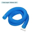 thumbnail image 2 of Uxcell Pool Replacement Hose, 2 Pack 1.22 x 59" Pool Filter Pump Replacement Hoses, Blue, 2 of 5