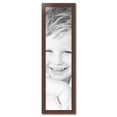 thumbnail image 2 of ArtToFrames 12" x 46" Honors Mahogany with Gold Picture Frame, 12x46 inch Brown Wood Poster Frame (WOM-5156), 2 of 7