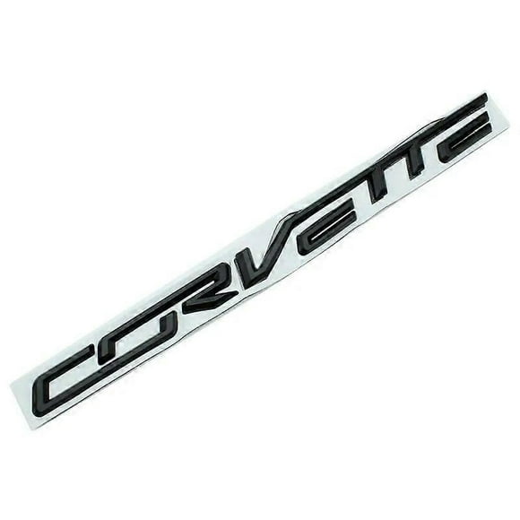 Car 3D Metal Decals Sticker For Chevrolet Corvette C3 C4 C5 C6 C7 C8 Car Trunk Letters Emblem Badge Styling Stickers Accessories