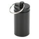 thumbnail image 1 of Llavero con Contenedor de medicina Brillar aluminio negro, 1 of 10