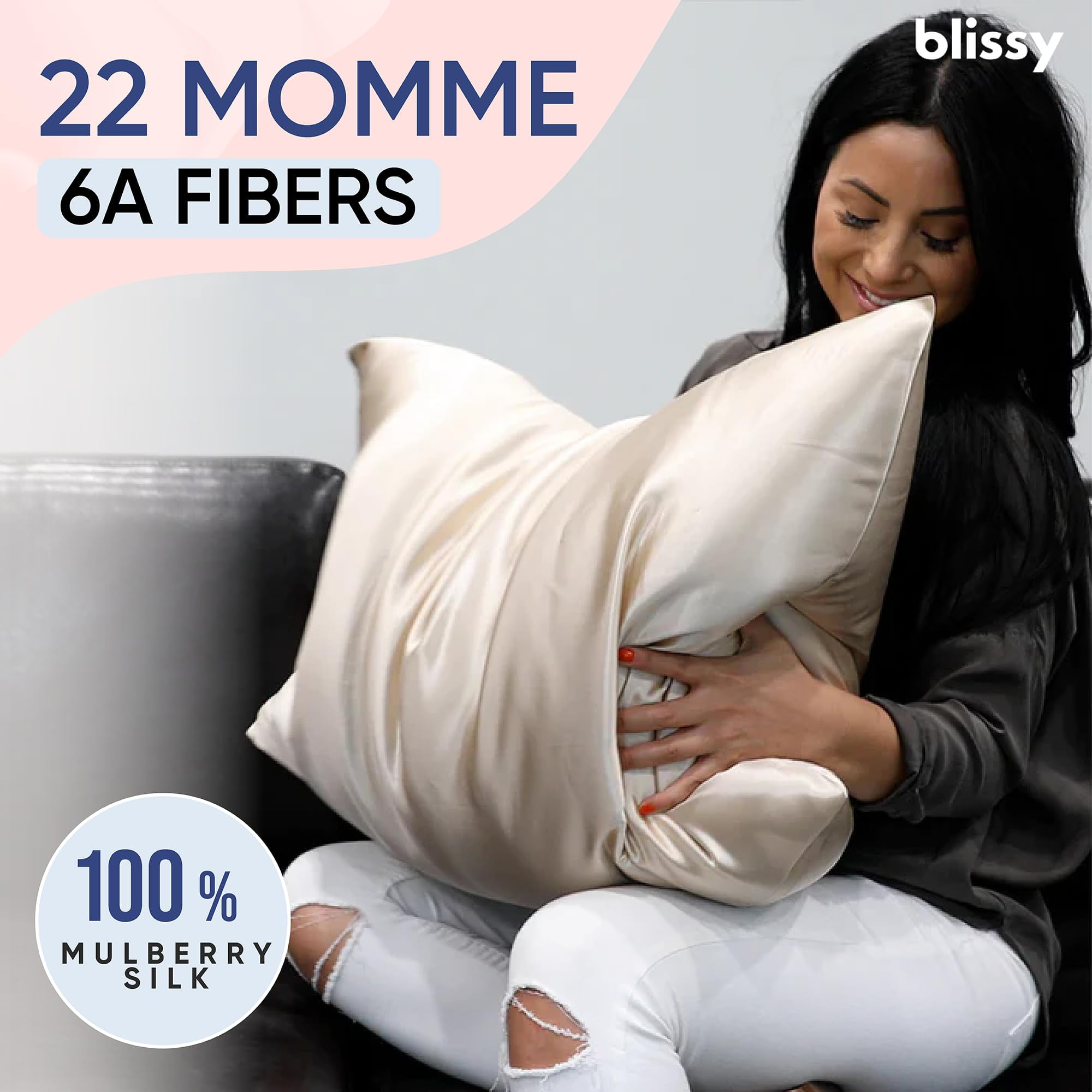Blissy Silk Pillowcase - King
