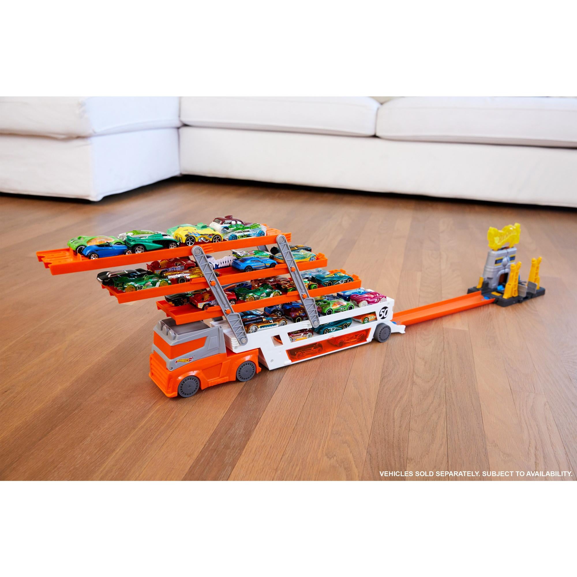 hot wheels car carrier walmart
