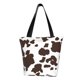 thumbnail image 1 of Balery Brown Cow Bolsa de Hombro con Diseño, Bolsa Grande y Duradera, Bolsa Versátil para Compras, 1 of 6