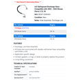 thumbnail image 2 of A/C Discharge Hose - Compatible with 2003 - 2004 Nissan Xterra 3.3L V6, 2 of 2