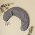 thumbnail image 2 of Bucky Linen Hot/Cold Neck Wrap, Natural Buckwheat Seed Filling, Hypoallergenic, 2 of 5