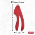 thumbnail image 6 of GoodCook Profreshionals Garlic Press Stainless Steel Curved Ergonomic Handle, 6 of 20