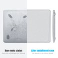 thumbnail image 4 of Chainplus Étui Compatible avec MacBook Pro 16 Pouces 2019 (A2141) Housse Anti-Rayures Housse Protectrice Givrée Transparente, 4 of 7