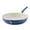 Navy, variant on Farberware Easy Clean 12.5 Inch Ceramic Nonstick Frying Pan / Skillet with Helper Handle, Dishwasher Safe, Blue
