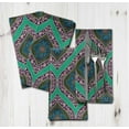 thumbnail image 4 of "S4Sassy Green Seamless Damask Dinner Table Linen Re-Usable Printed Decor Napkins Set 18 x 18""(Pack of 4)", 4 of 8