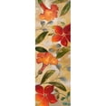 thumbnail image 3 of Nan 9x18 Black Modern Framed Museum Art Print Titled - Nan-Tropical Delight I, 3 of 5