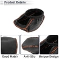 thumbnail image 5 of Unique Bargains Gear Shift Knob Cover for Toyota RAV4 2019-2024 Anti-Slip Black Brown Stick Shifting Handle Protector Faux Leather 1 Pc, 5 of 6
