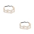 thumbnail image 4 of Sonducket Diademas de encaje Elástico Spa Diadema Accesorio de moda Turbante para mujeres niñas Type3 NO3, 4 of 6