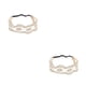 thumbnail image 4 of Minnieouse Diademas de encaje Stretch Spa Diadema Headwrap Accesorio de moda Accesorios para peinados Turbante para mujeres Niñas Tipo 4 tipo 4 2Conjunto, 4 of 6