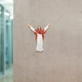 thumbnail image 5 of OFFIGAM Easter Resin Jesus Statue Wall Hanging Home Decor Classic, 5 of 10