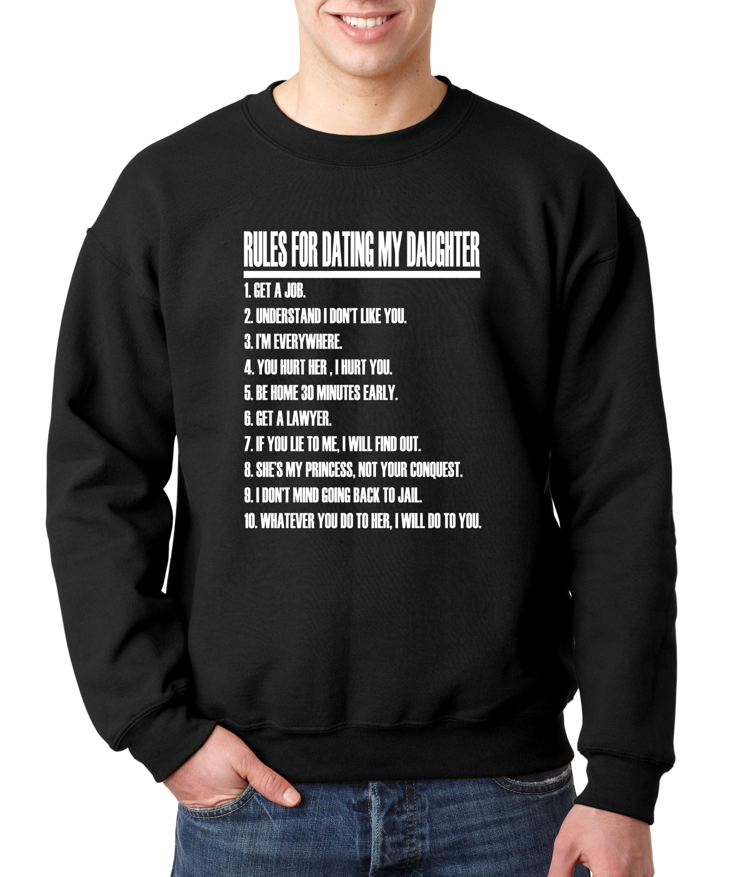 Go All Out Adult Whatever Funny Sweatshirt Crewneck