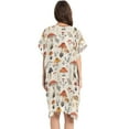 thumbnail image 3 of joogoo Women's Cute Mushroom Beach Cover Up Kimono Swimsuit Summer Cardigan Swimwear L, 3 of 6