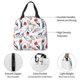 thumbnail image 4 of Easygdp Tulips Flowers Bolsa Térmica Premium - Tela Oxford Impermeable, Gran Capacidad, Bolsillo Frontal, Unisex para Trabajo, Escuela, Actividades al Aire Libre y Picnics, 4 of 7