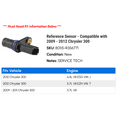 thumbnail image 2 of Reference Sensor - Compatible with 2009 - 2012 Chrysler 300 2010 2011, 2 of 2