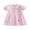 Pink-4, variant on Kids Toddler Girls Pink Birthday Day Dress Outfit 1 2 3 4 5 6 Years Old Birthday Summer Clothes Little Girl Puff Short Sleeve Doll Collar Carousel Balloon Cake Embroidery Dress
