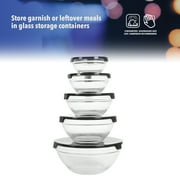 Gibson Home Stainless Steel Cookware Set, Pots and Pans with Dinnerware, Bakeware, and Utensils, 72-Piece