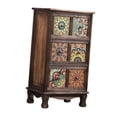 thumbnail image 4 of DOLITY Commode pour Chambre Table d'Appoint Salon Entrée Dortoir Meuble Hall Coffre Style D, 4 of 9