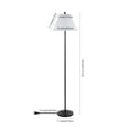 thumbnail image 4 of SAFAVIEH Hallie 68 in. Classic Contemporary Floor Lamp, Matte Black, 4 of 6
