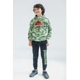 thumbnail image 4 of Jurassic World Jurassic Park Big Boys Fleece Pullover Hoodie and Pants Outfit Set Toddler to Big Kid, 4 of 5