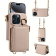 thumbnail image 3 of Accordion Wallet Phone Case - Diagonal Zipper Design, Multiple Card Slots, Protective Cover, Compatible with Apple Phones, Stylish and Versatile Accessory, 3 of 5