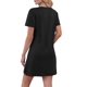 thumbnail image 5 of Vestido RUMIA cuello en V, manga corta, corte en A, negro, talla M, 5 of 6