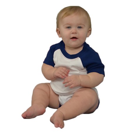 

MONAG Short Sleeve Baseball Raglan Bodysuit