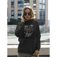 thumbnail image 2 of The Apple Of My Pie Hoodie Women -Image by Shutterstock, Female Medium, 2 of 4