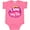Hot Pink, variant on Inktastic Niece Gift I Love My Tia Girls Baby Bodysuit