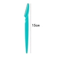 thumbnail image 3 of 50% off!Eyebrow Razor Trimmer [Extra Precision] Disposable Facial Hair Shaper Remover, Dermaplaning Dermaplane Shaving Tool - Facial Shave Shaver with Precision Cover for Men & Women (18 Pack), 3 of 8