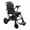 Black, variant on 18kg Ultra-Lightweight Foldable Electric Wheelchair with 20km Range, Dual 180W Motors & 110kg Capacity, Portable Power Chair for Travel and Daily Mobility.