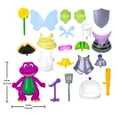 thumbnail image 7 of Fisher-Price Barney’s World Dress Up Barney Set, 1 Figure & 20 Pieces for Toddler Pretend Play, 7 of 7