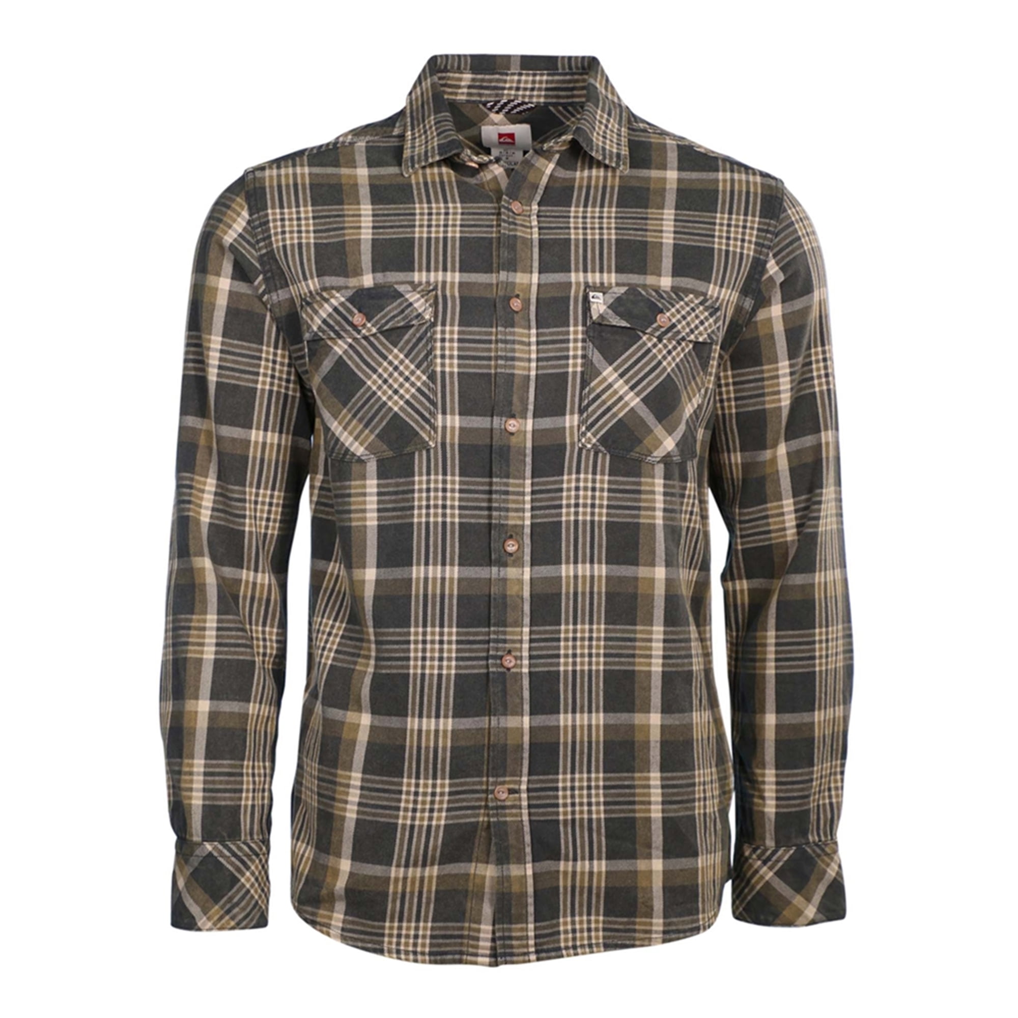 Quiksilver - Quiksilver Mens Flannel Plaid Button Up Shirt - Walmart ...