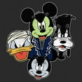 thumbnail image 2 of Toddler's Mickey & Friends Halloween Iconic Monsters Graphic Tee Black 4T, 2 of 3
