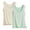 Mint Green, variant on Womens Tank Tops with Built in Bra 2025 Summer Casual Sleeveless Padded Sports Workout Yoga Gym Undershirt 2 Pack